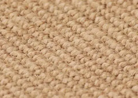 Covor de iută cu suport din latex, 140x200 cm, Natural - 2/5