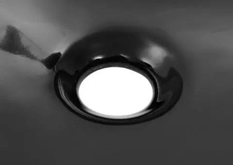 Chiuvetă din ceramică, negru, 645 x 455 x 115 mm, triunghi - 5/5