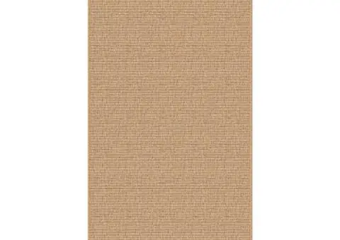 Covor de iută cu spate din latex, 80 x 160 cm, natural - 1/5