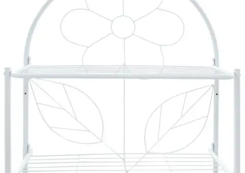 Etajeră de toaletă, alb, 60x33x174 cm - 5/5