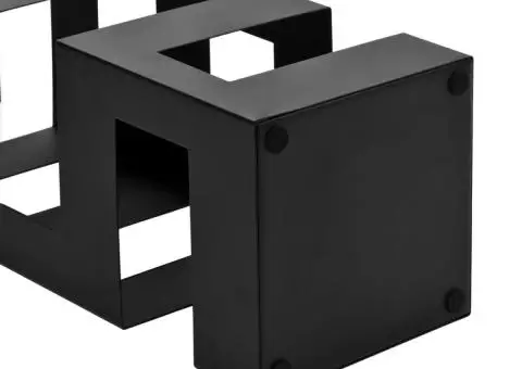 Suport de umbrele, oțel, negru - 3/5