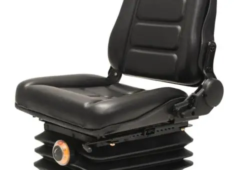 Scaun cu suspensie, spătar reglabil pentru tractor și stivuitor - 1/5