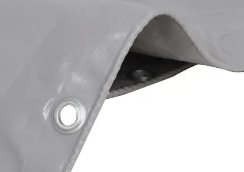 Prelată, gri, 650 g/m², 4x4 m - 2/5