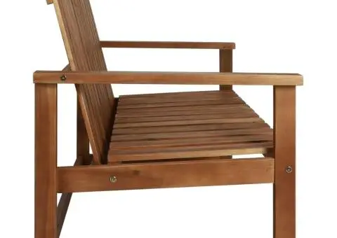 Bancă de grădină, 110 cm, lemn masiv de acacia - 3/5