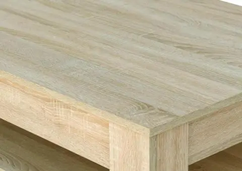 Măsuță de cafea PAL, 110 x 65 x 48 cm, stejar - 5/5