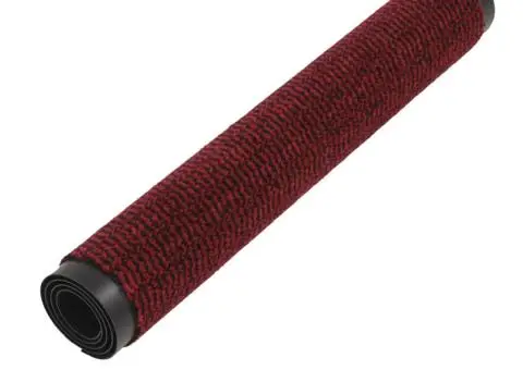 Covor de ușă anti-praf, roșu, 40x60 cm, dreptunghiular - 3/4