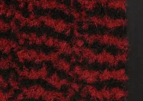 Covor de ușă anti-praf, roșu, 40x60 cm, dreptunghiular - 4/4