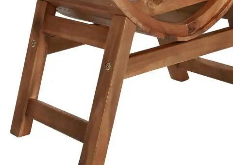 Suport sticle de vin, 13 sticle, lemn masiv de acacia - 4/5