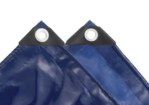 Prelată 650 g/m² 3 x 6 m Albastru - 3/5