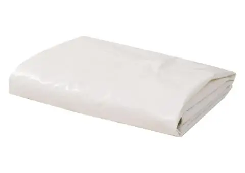 Prelată 650 g/m² 4 x 8 m Alb - 1/5