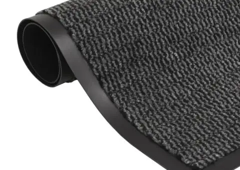 Covor de ușă anti-praf, antracit, 60x90 cm, dreptunghiular - 1/4