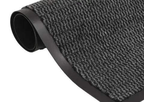 Covor de ușă anti-praf, antracit, 80x120 cm, dreptunghiular - 1/4