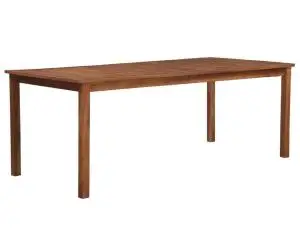 vidaXL Masă de grădină, 200x100x74 cm, lemn masiv de acacia
