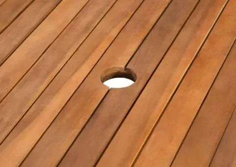 Masă de grădină, 200x100x74 cm, lemn masiv de acacia - 4/5