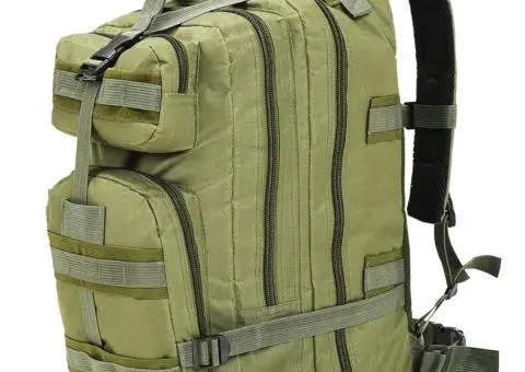 Rucsac în stil militar, 50 L, verde măsliniu - 1/5