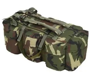 vidaXL Geantă 3-în-1 în stil militar, 45 L, camuflaj