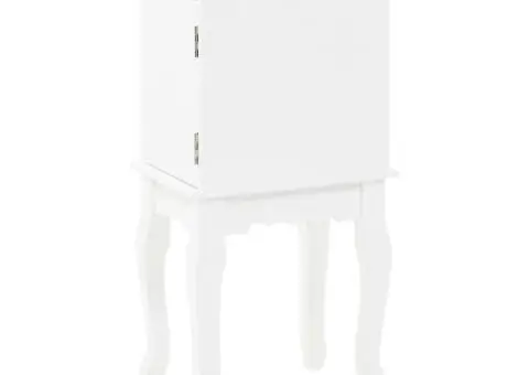 Dulap de bijuterii independent, alb - 5/5