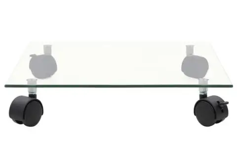 Suport cu role de plante, 2 buc, 35x35 cm, sticlă securizată - 3/5