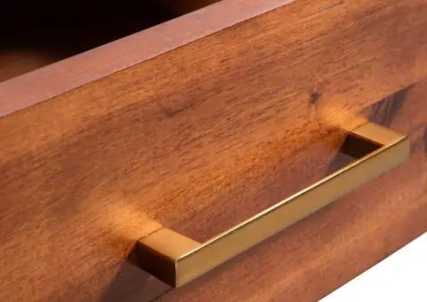 Măsuță de cafea, lemn masiv de acacia, 90 x 50 x 40 cm - 5/5