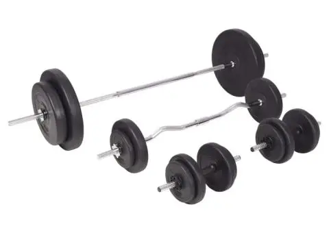 Set de haltere și gantere 90 kg - 2/5