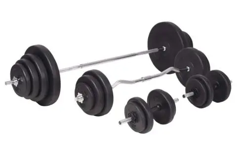 Set de haltere și gantere 120 kg - 2/5