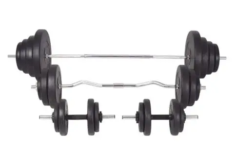 Set de haltere și gantere 120 kg - 3/5