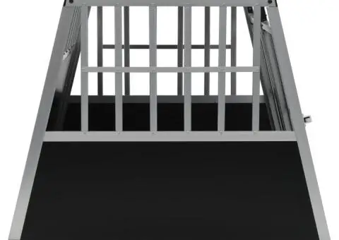 Cușcă de câini cu ușă dublă, 94 x 88 x 69 cm - 4/5