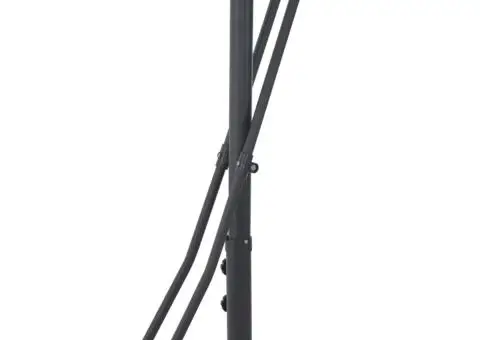 Umbrelă de soare de exterior, stâlp din oțel, verde, 250x250 cm - 5/5