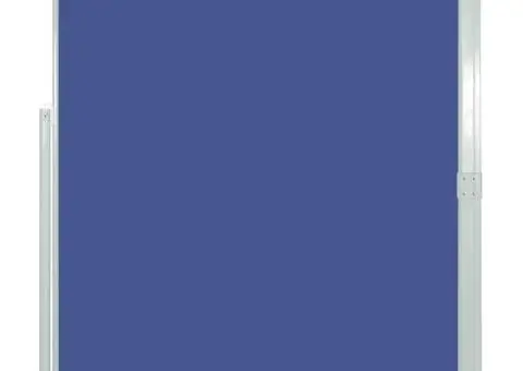 Copertină laterală retractabilă, albastru, 140x300 cm - 2/5