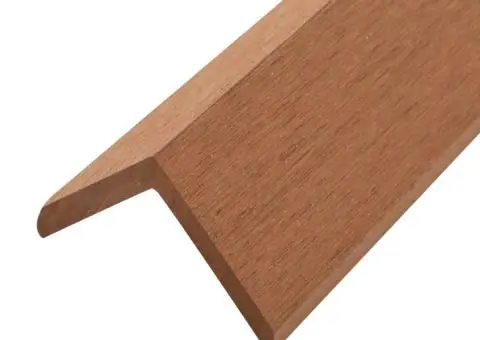 Margini cornier pentru terasă WPC, 5 buc, 170 cm, maro deschis - 5/5