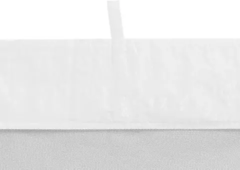 Perete lateral cort petrecere, 2 buc., alb și negru, plasă - 4/5