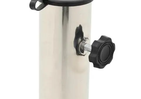 Suport umbrelă de soare, negru, granit, 20 kg, pătrat - 4/5