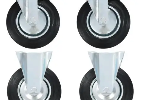 Roți, 4 buc., 200 mm - 1/5