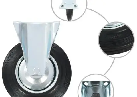 Roți, 4 buc., 200 mm - 3/5