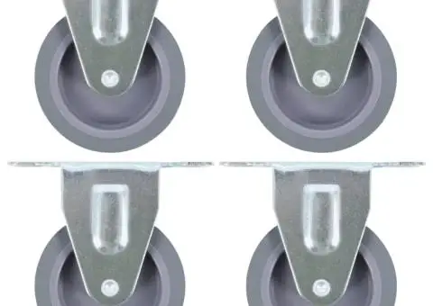 Roți fixe, 4 buc., 75 mm - 1/5