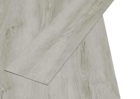 Plăci autoadezive pardoseală gri deschis PVC 4,46 m² 3 mm - 2/5