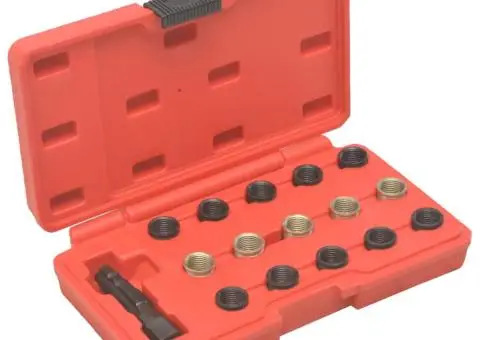 Set pentru reparații filete de bujii, 16 piese, M14 x 1,25 - 1/5