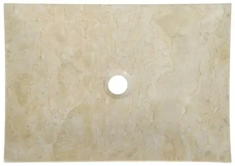 Chiuvetă, crem, 50 x 35 x 12 cm, marmură - 5/5
