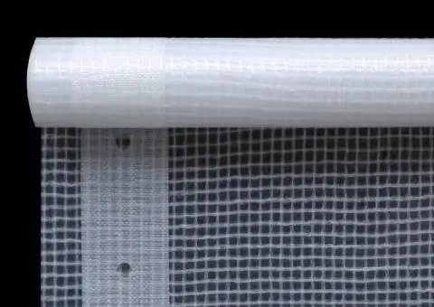 Prelată Leno 260 g/m², alb, 1,5 x 10 m - 2/5