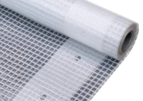 Prelată Leno 260 g/m², alb, 4 x 4 m - 1/5