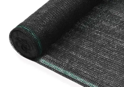 Plasă teren de tenis, negru, 1,4x50 m, HDPE - 1/5