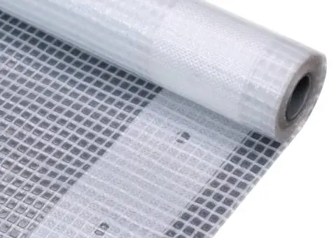 Prelată Leno 260 g/m², alb, 1,5 x 20 m - 1/5