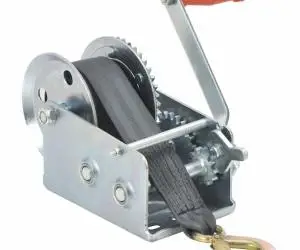 vidaXL Troliu manual cu bandă, 1130 kg