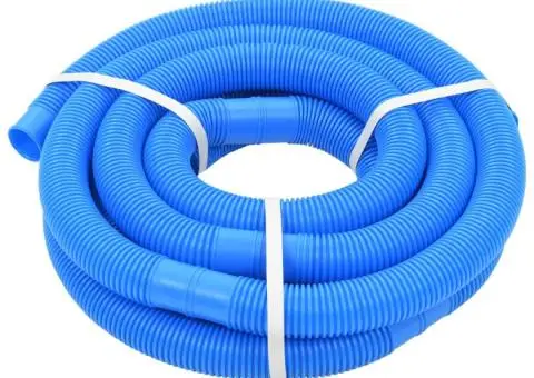 Furtun de piscină cu cleme, albastru, 38 mm, 6 m - 2/5