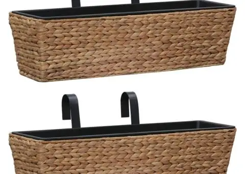 Jardiniere, 2 buc., zambilă de apă - 1/5