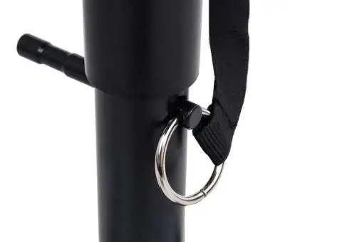 Taburet reglabil pentru tobe, negru, rotund - 5/5