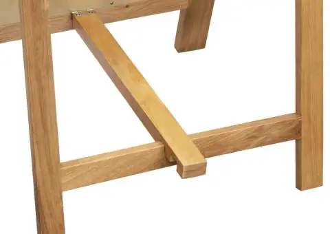 Oglindă, 48 x 46,5 x 150 cm, lemn masiv de stejar - 5/5