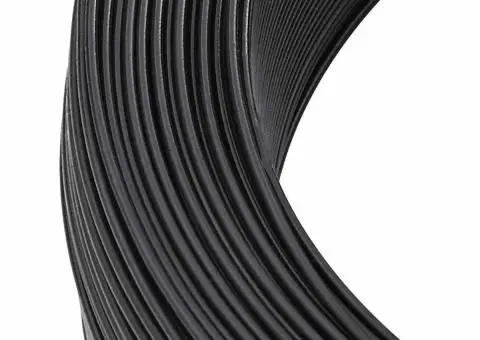 Fir de tensionare pentru gard 250 m 0,9/1,4 mm, antracit, oțel - 5/5