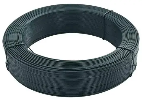 Fir tensionare pentru gard 250 m 2,3/3,8 mm verde închis, oțel - 4/5