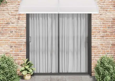 Copertină de ușă, gri, 240 x 100 cm, PC - 3/5